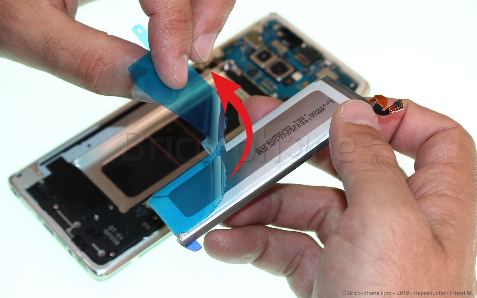 Changement de batterie sur Galaxy Note 8 photo 1