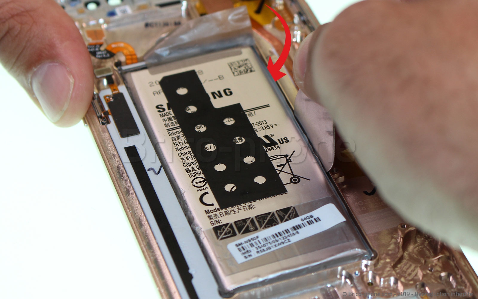 Démontage complet sur Galaxy Note 8 photo 1