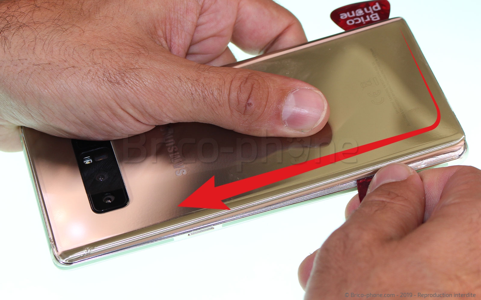 Changement du connecteur de charge sur Galaxy Note 8 photo 4