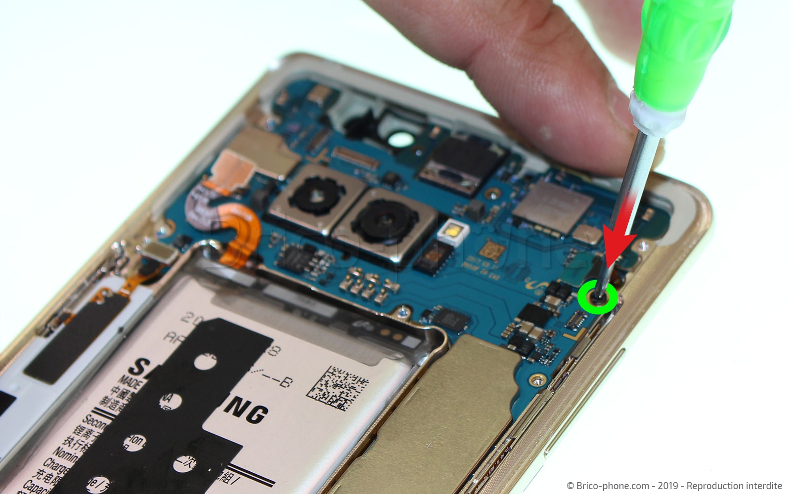 Changement du connecteur de charge sur Galaxy Note 8 photo 1