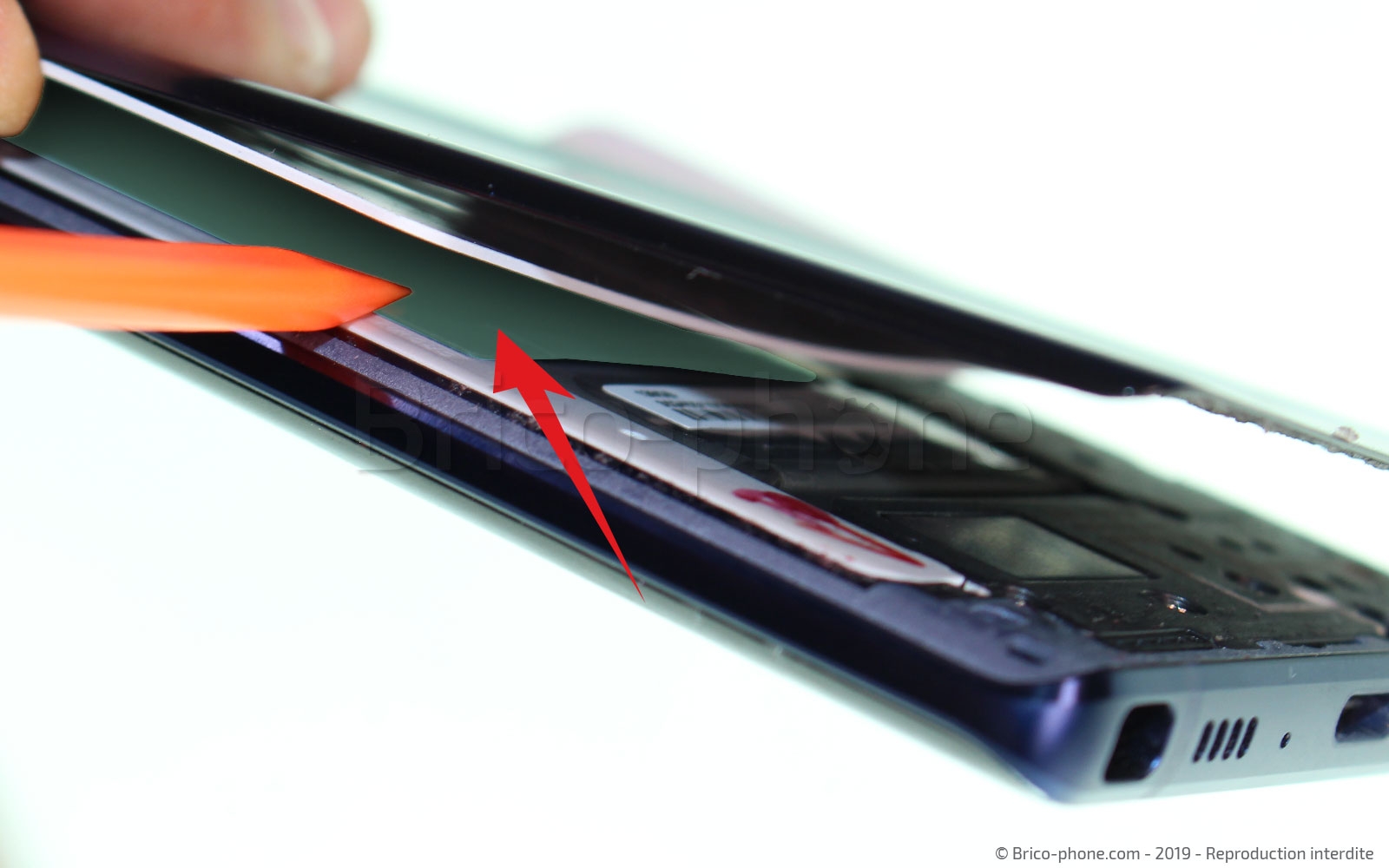 Changement de Bloc Ecran sur Galaxy Note 9 photo 3