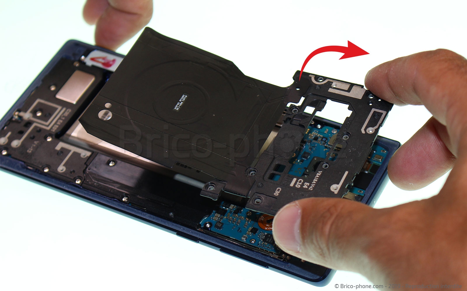 Changement de Bloc Ecran sur Galaxy Note 9 photo 3