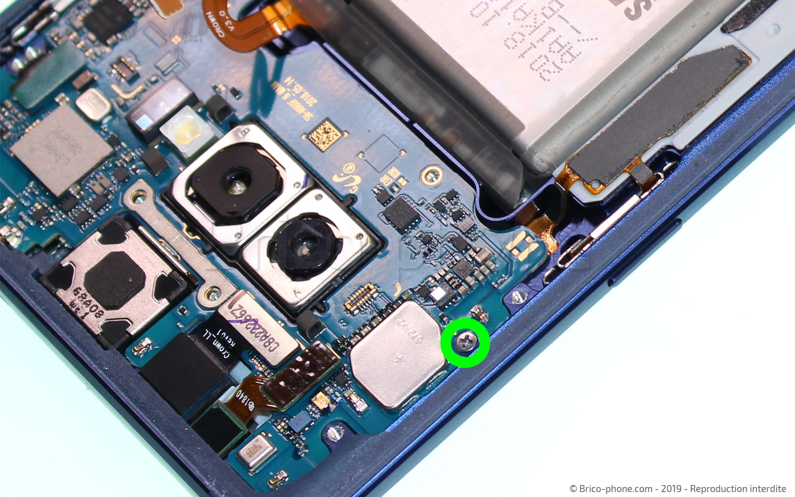 Changement de Bloc Ecran sur Galaxy Note 9 photo 3