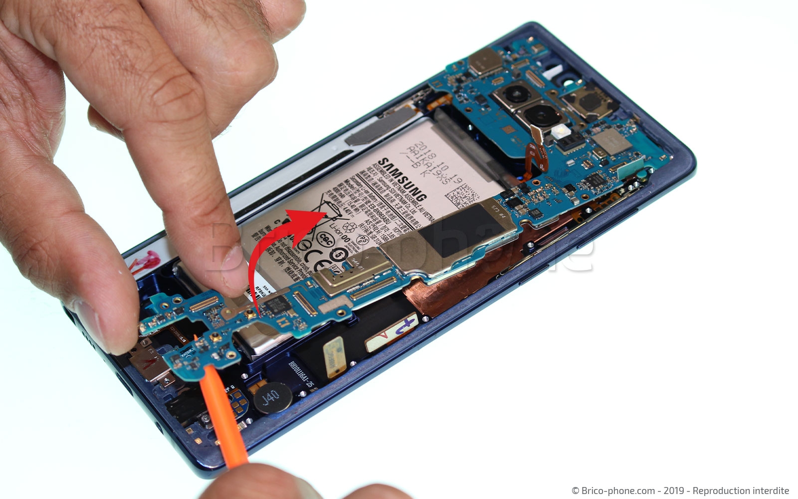 Changement de Bloc Ecran sur Galaxy Note 9 photo 1