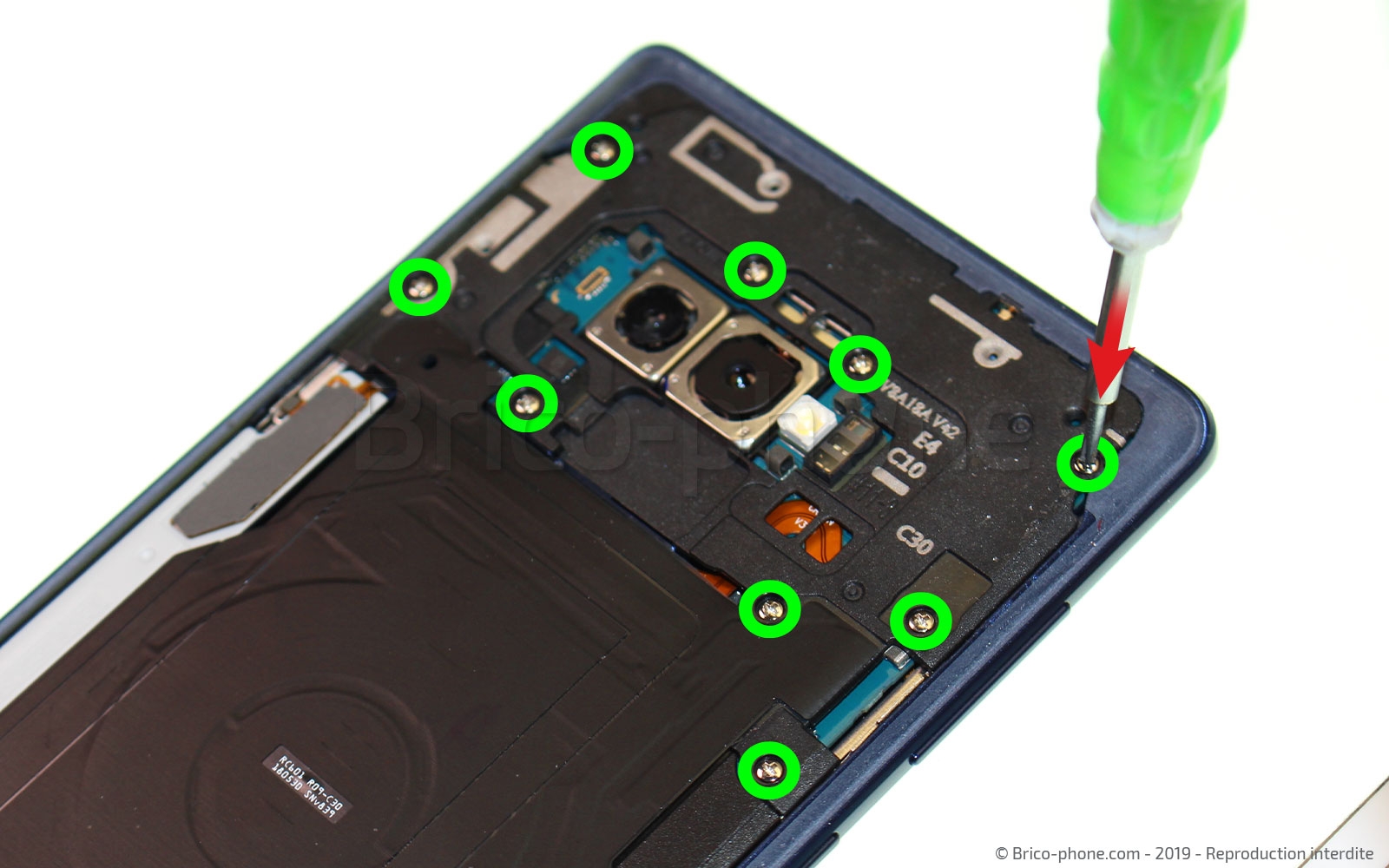 Démontage complet sur Galaxy Note 9 photo 1