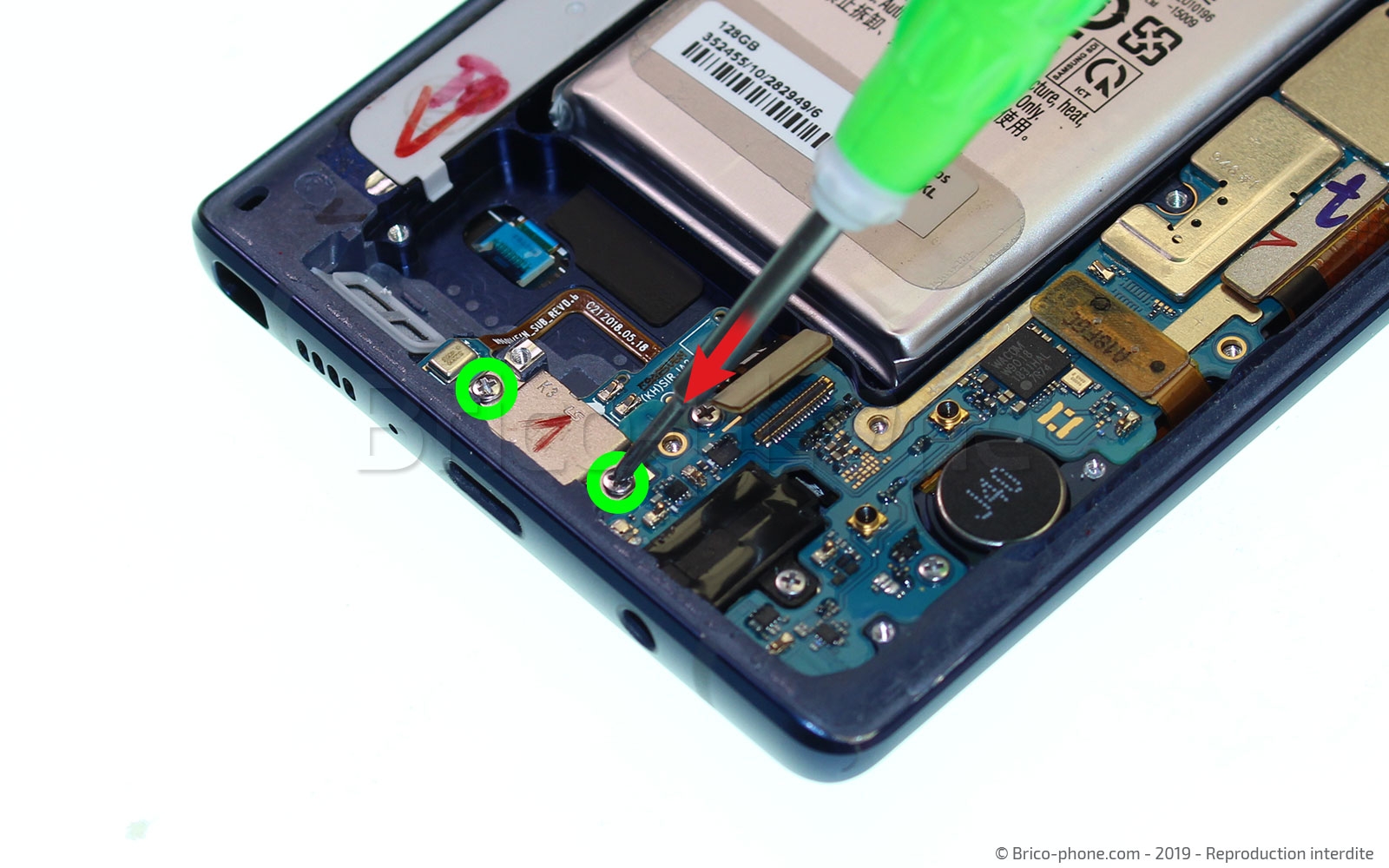 Démontage complet sur Galaxy Note 9 photo 1