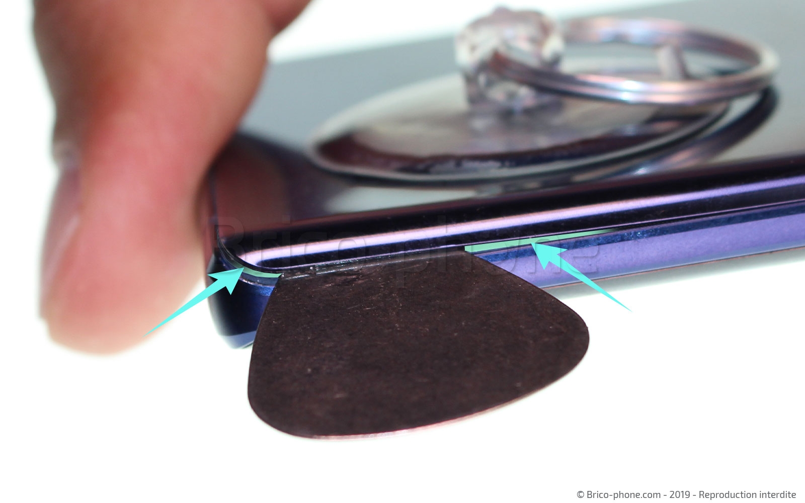 Changement de vitre arrière sur Galaxy Note 9 photo 4