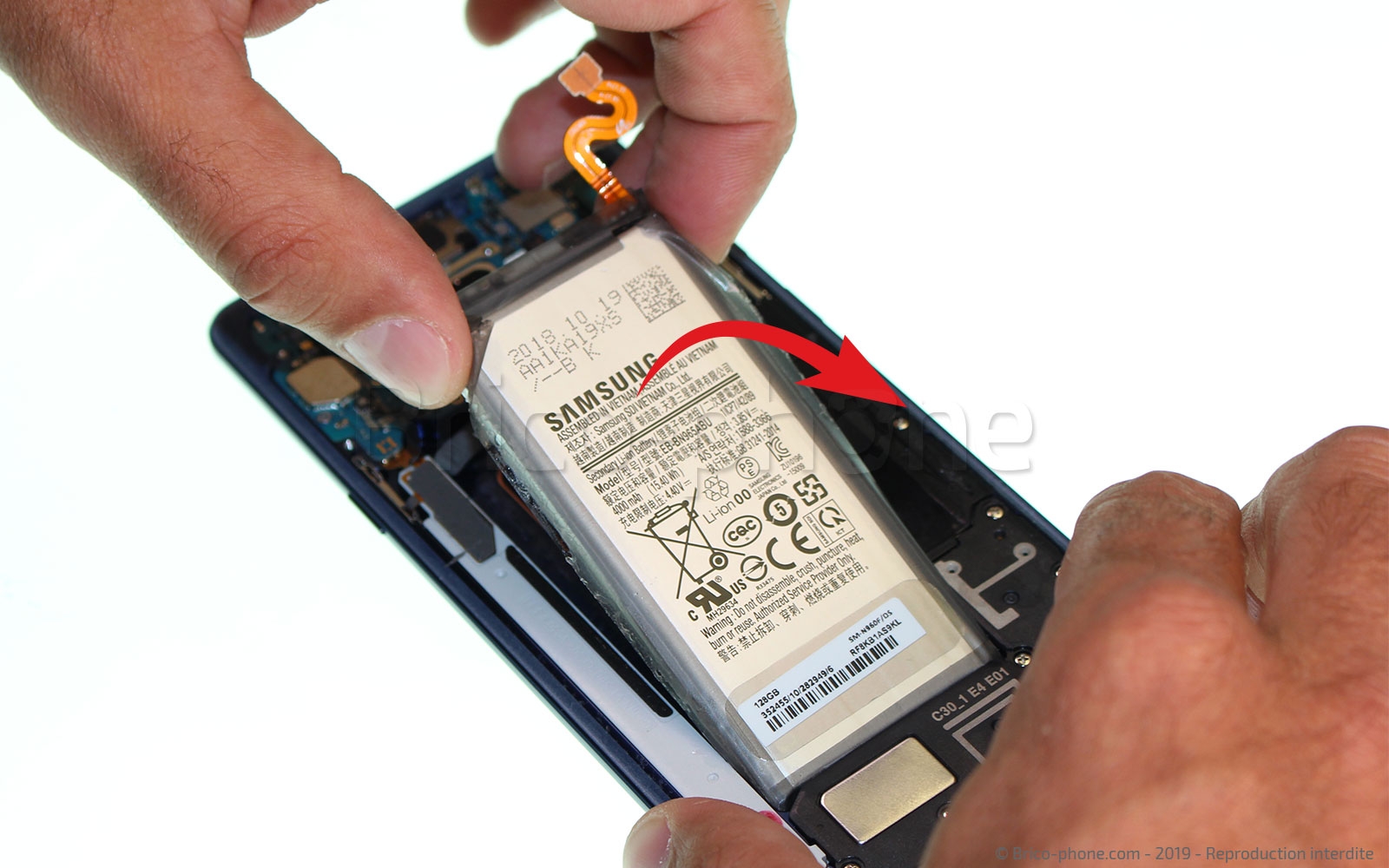 Changement de Batterie sur Galaxy Note 9 photo 3
