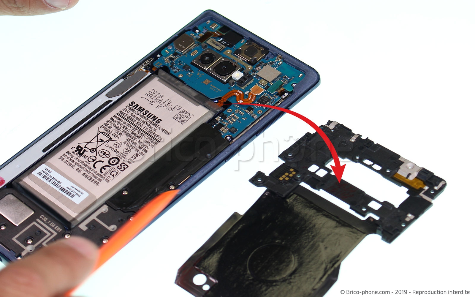 Changement de Batterie sur Galaxy Note 9 photo 4