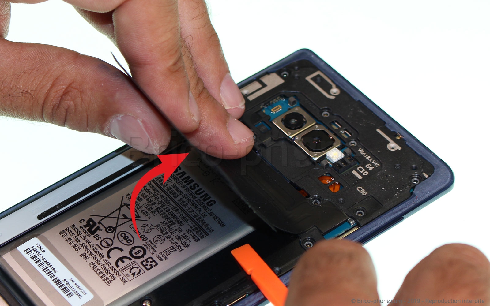 Changement du connecteur de charge sur Galaxy Note 9 photo 3