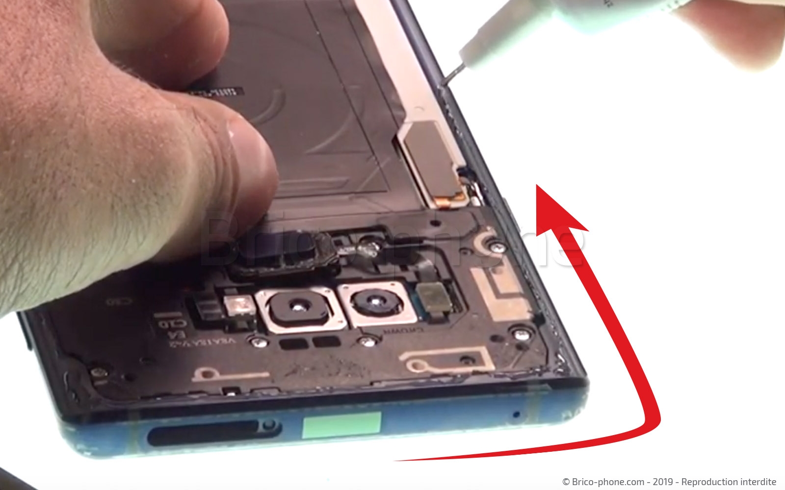Changement du connecteur de charge sur Galaxy Note 9 photo 2