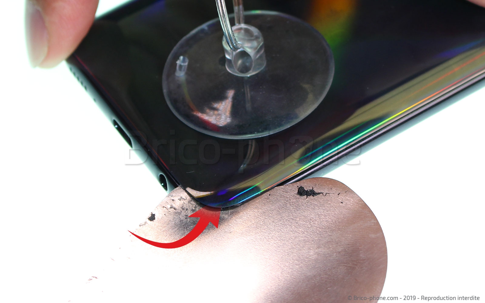 Démontage complet sur Galaxy A40 photo 2