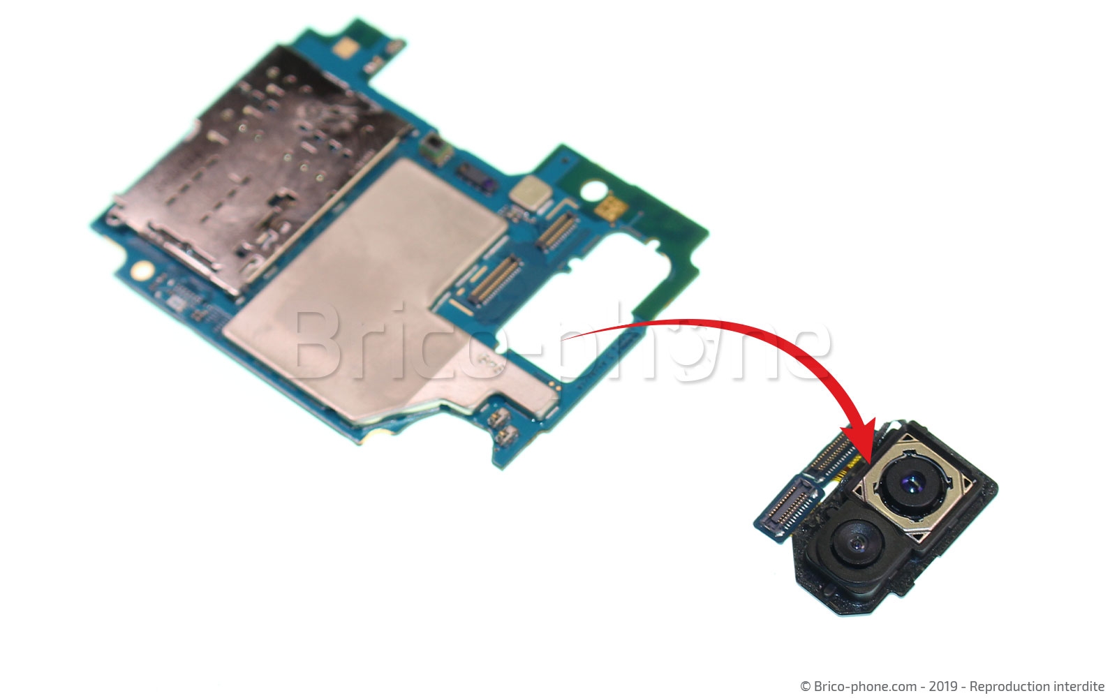 Démontage complet sur Galaxy A40 photo 4