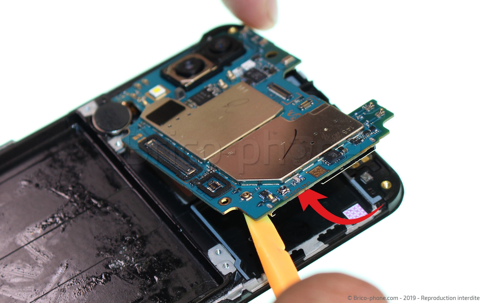 Démontage complet sur Galaxy A40 photo 2