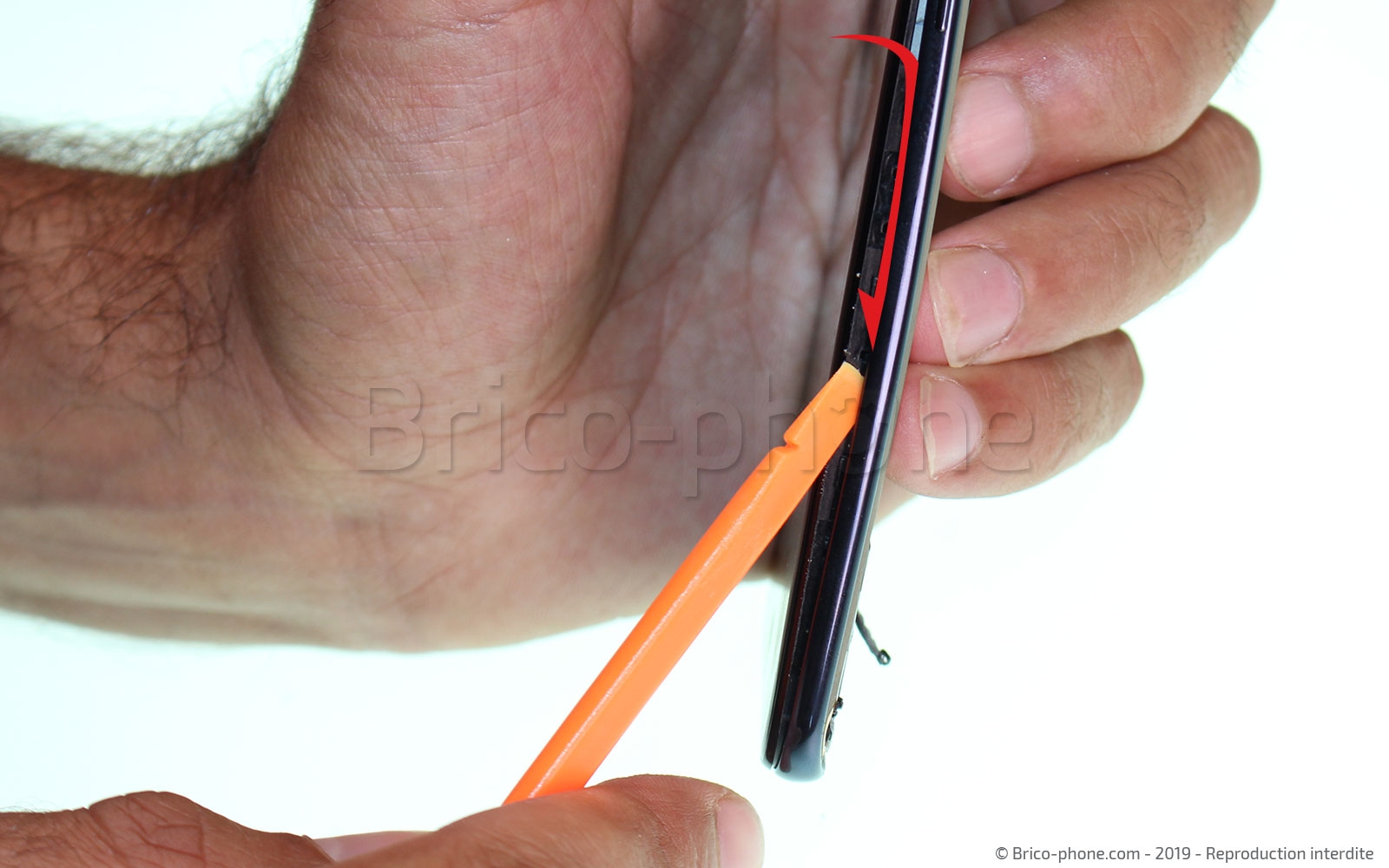 Démontage complet sur Galaxy A40 photo 2