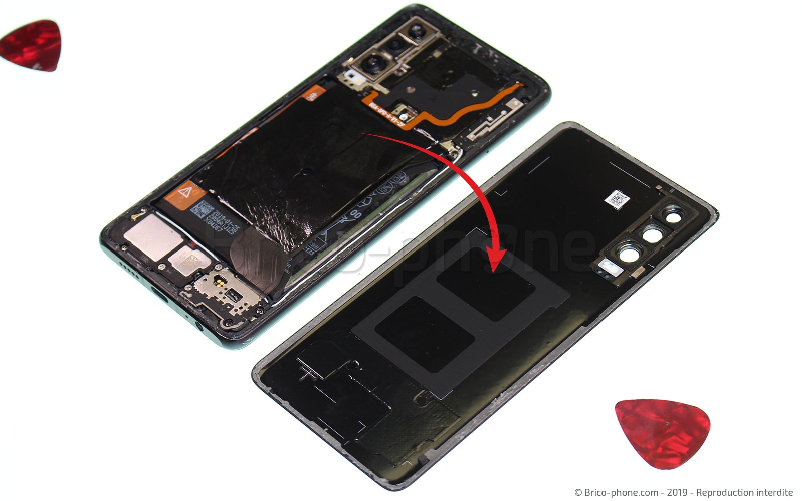 Démontage complet sur P30 photo 4