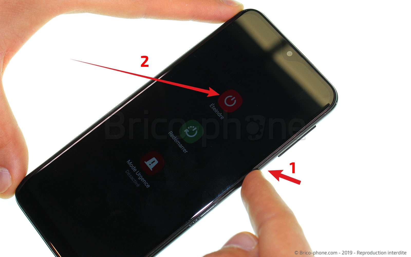 Démontage complet sur Galaxy A20e photo 1