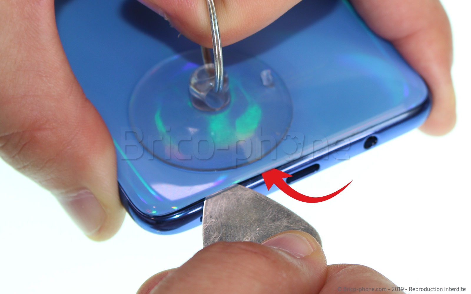 Démontage complet sur Galaxy A70 photo 2