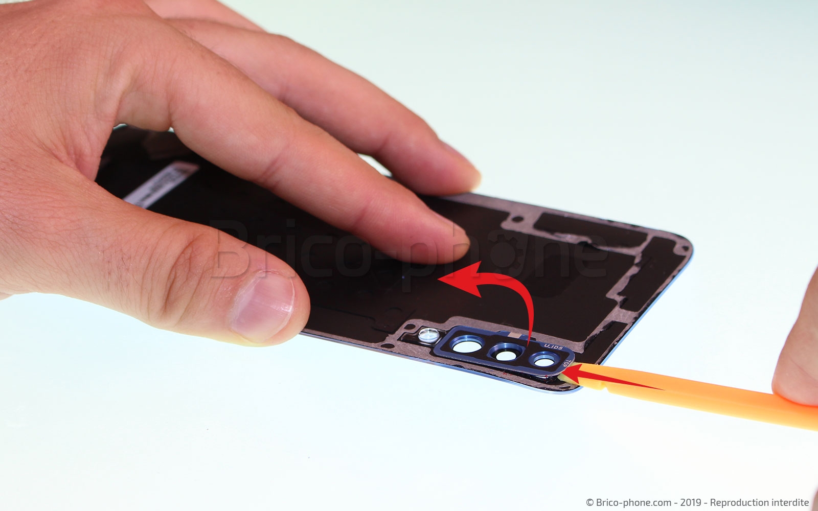 Démontage complet sur Galaxy A70 photo 2