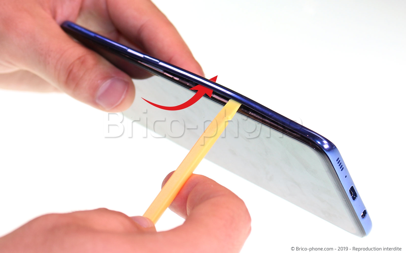 Démontage complet sur Galaxy A70 photo 2