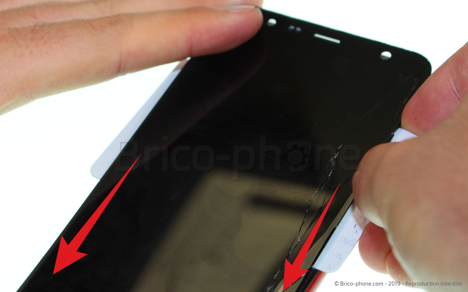 Changement de bloc écran sur Galaxy J6 Plus photo 1