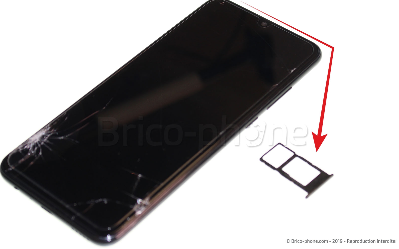 Changement du connecteur de charge sur P Smart 2019 photo 4