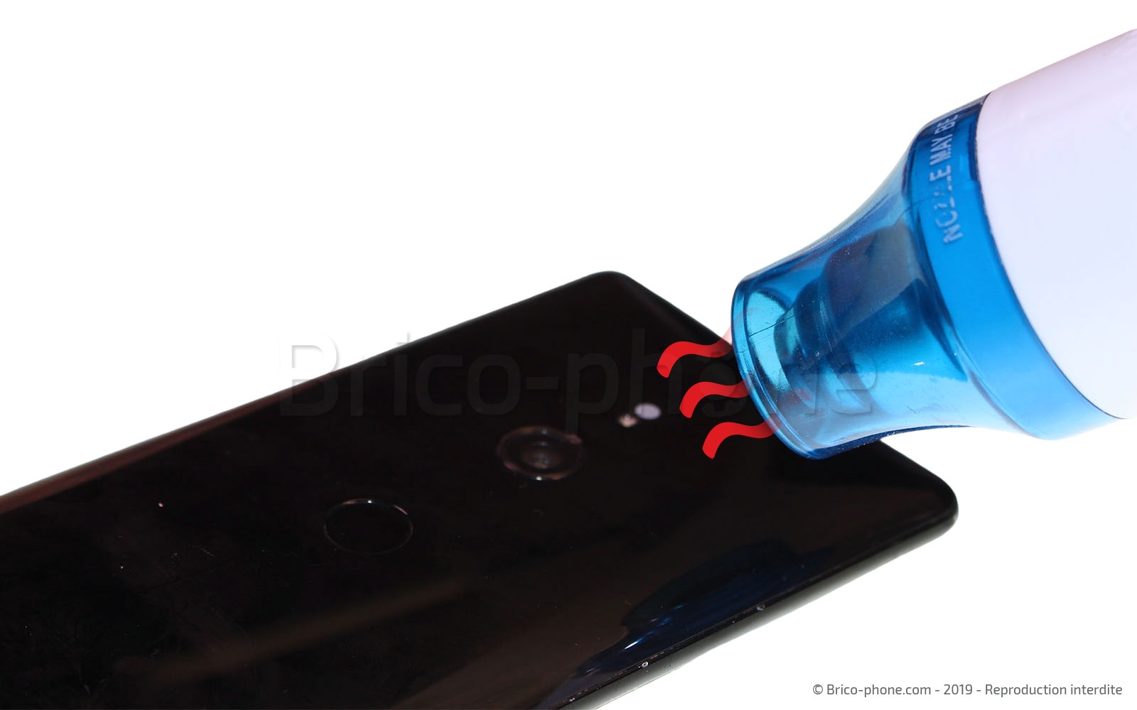 Changement de la vitre arrière sur Xperia XZ3 photo 2