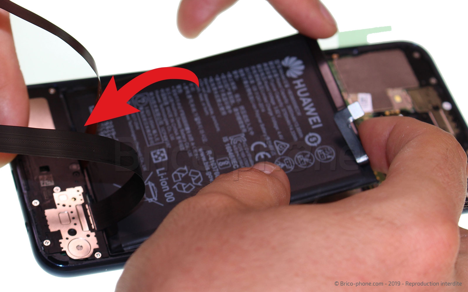 Changement de Batterie sur Mate 20 Lite photo 4