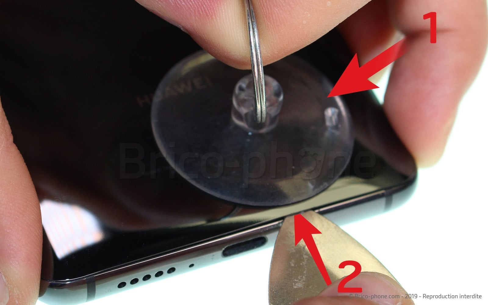 Changement de connecteur de charge sur Mate 20 photo 3