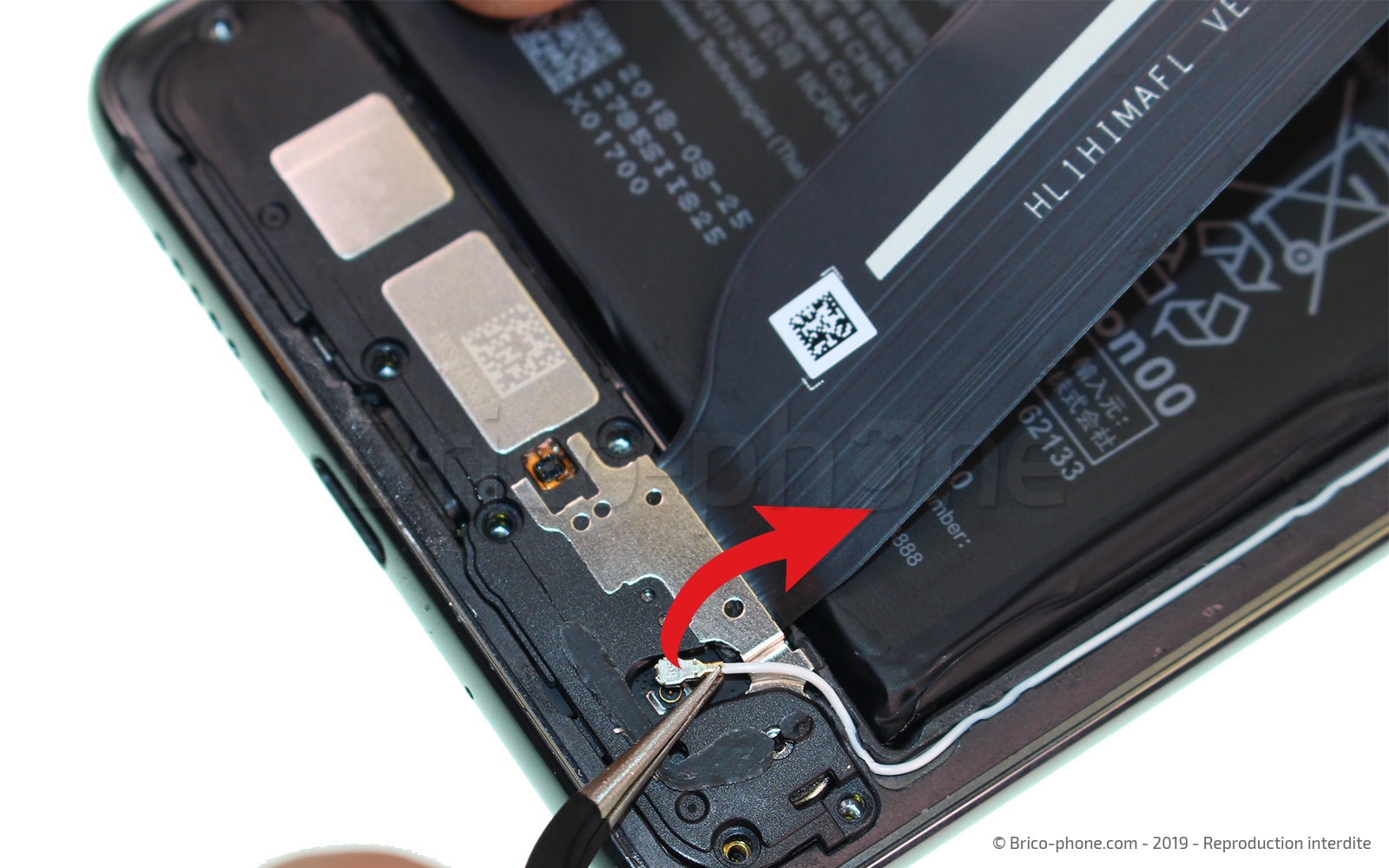 Changement de connecteur de charge sur Mate 20 photo 2