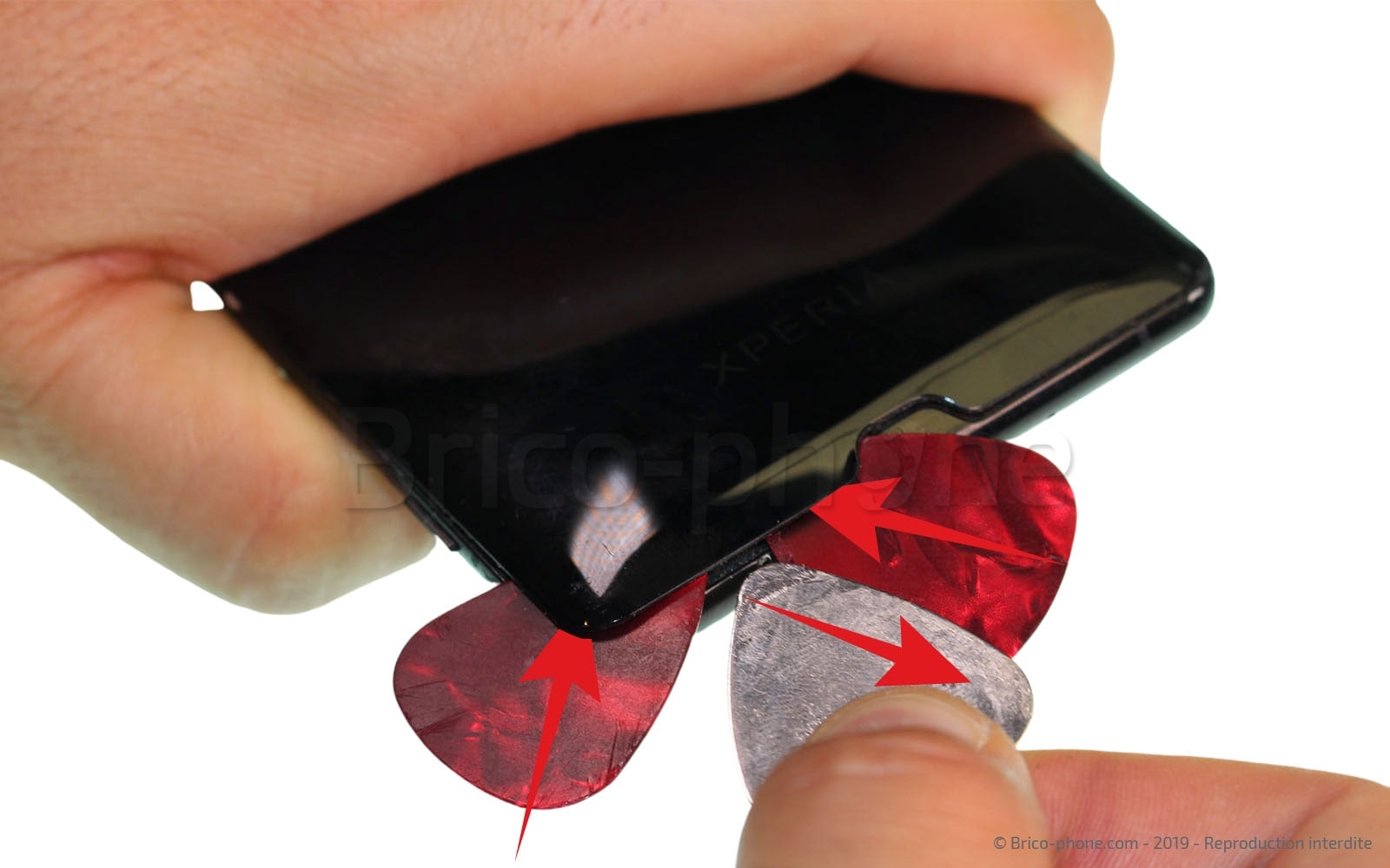 Changement du bloc écran sur Xperia XZ3 photo 2