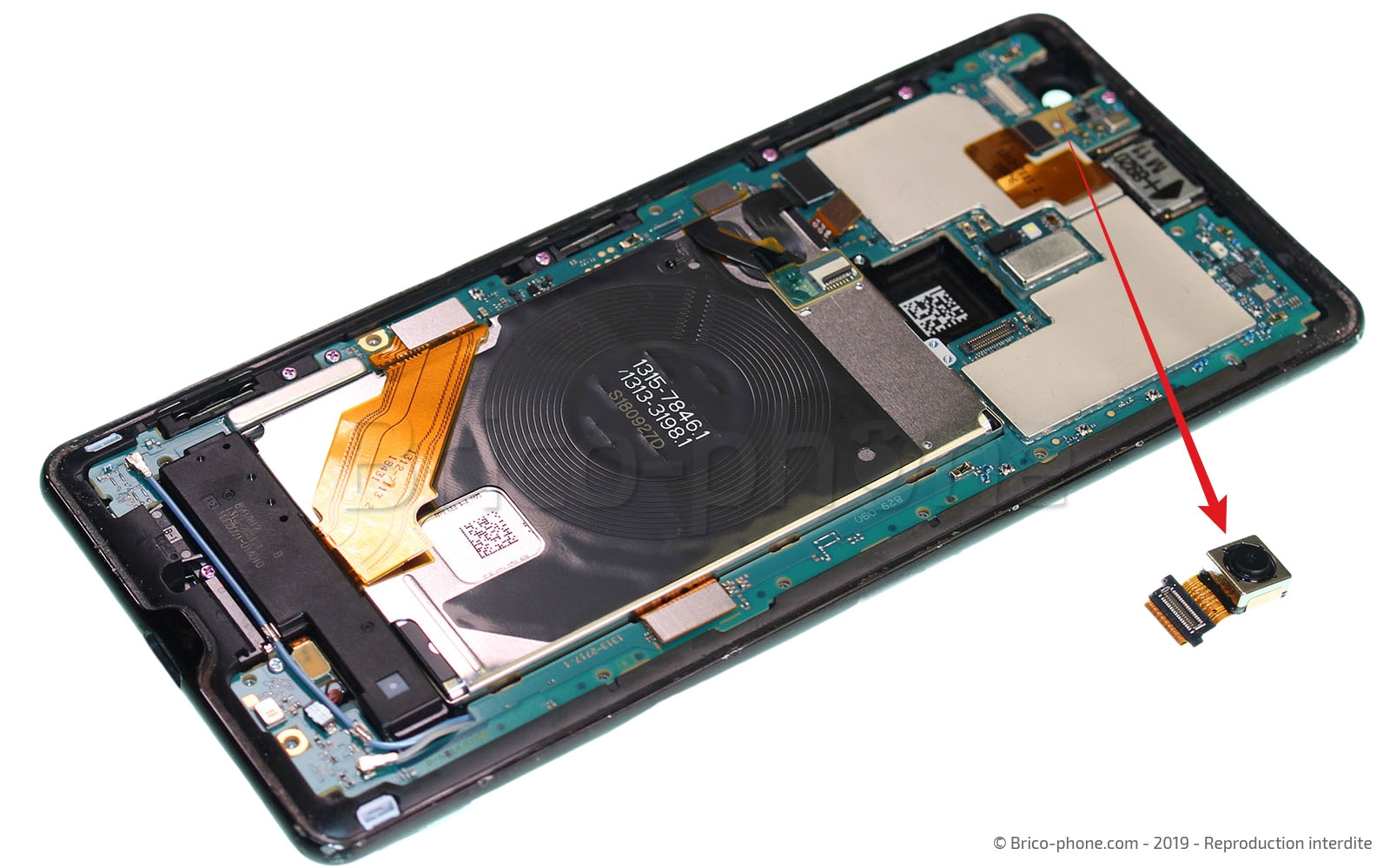 Changement du bloc écran sur Xperia XZ3 photo 4