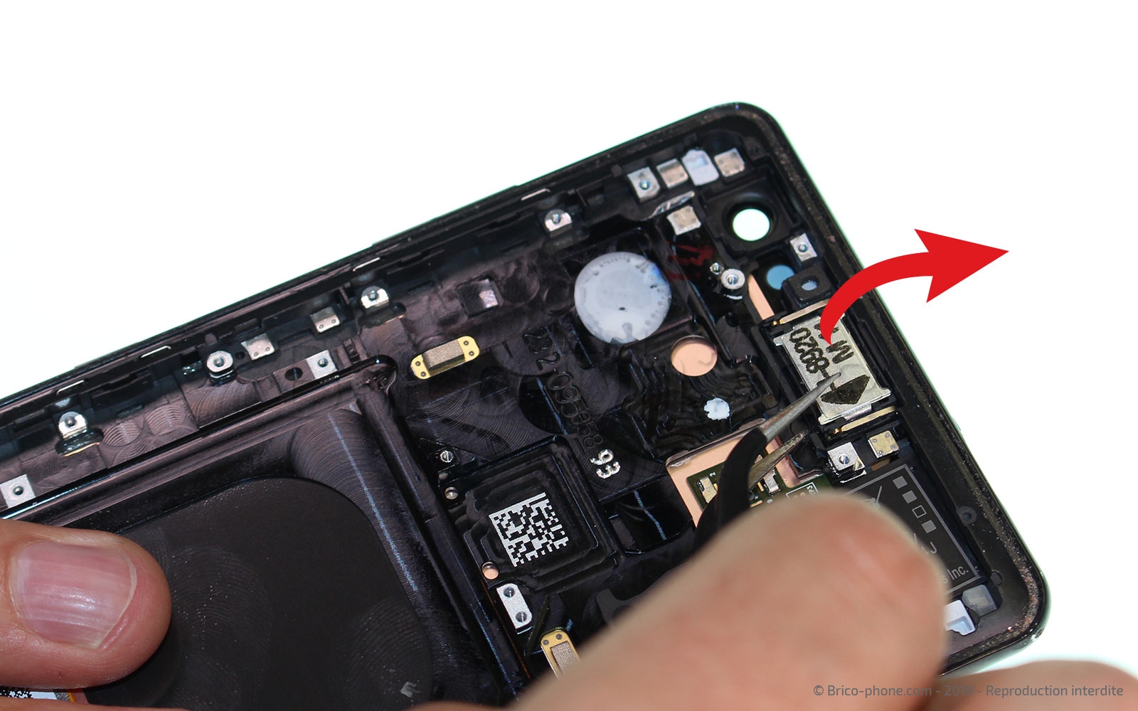 Changement du bloc écran sur Xperia XZ3 photo 1