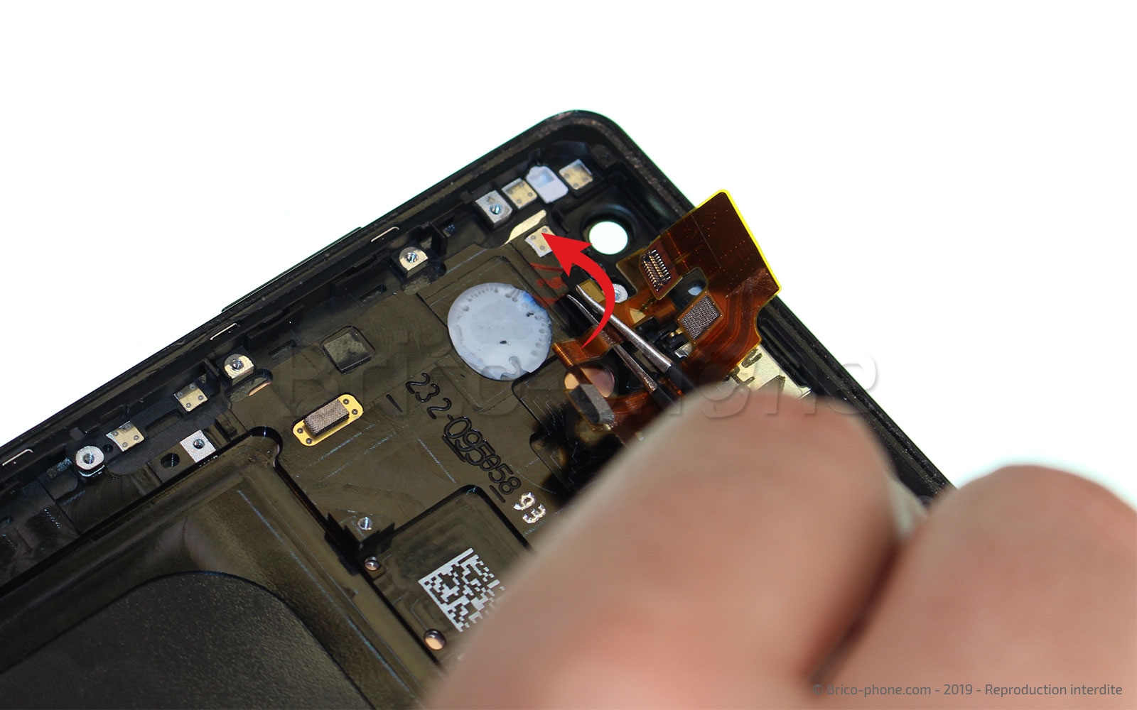 Changement du bloc écran sur Xperia XZ3 photo 2