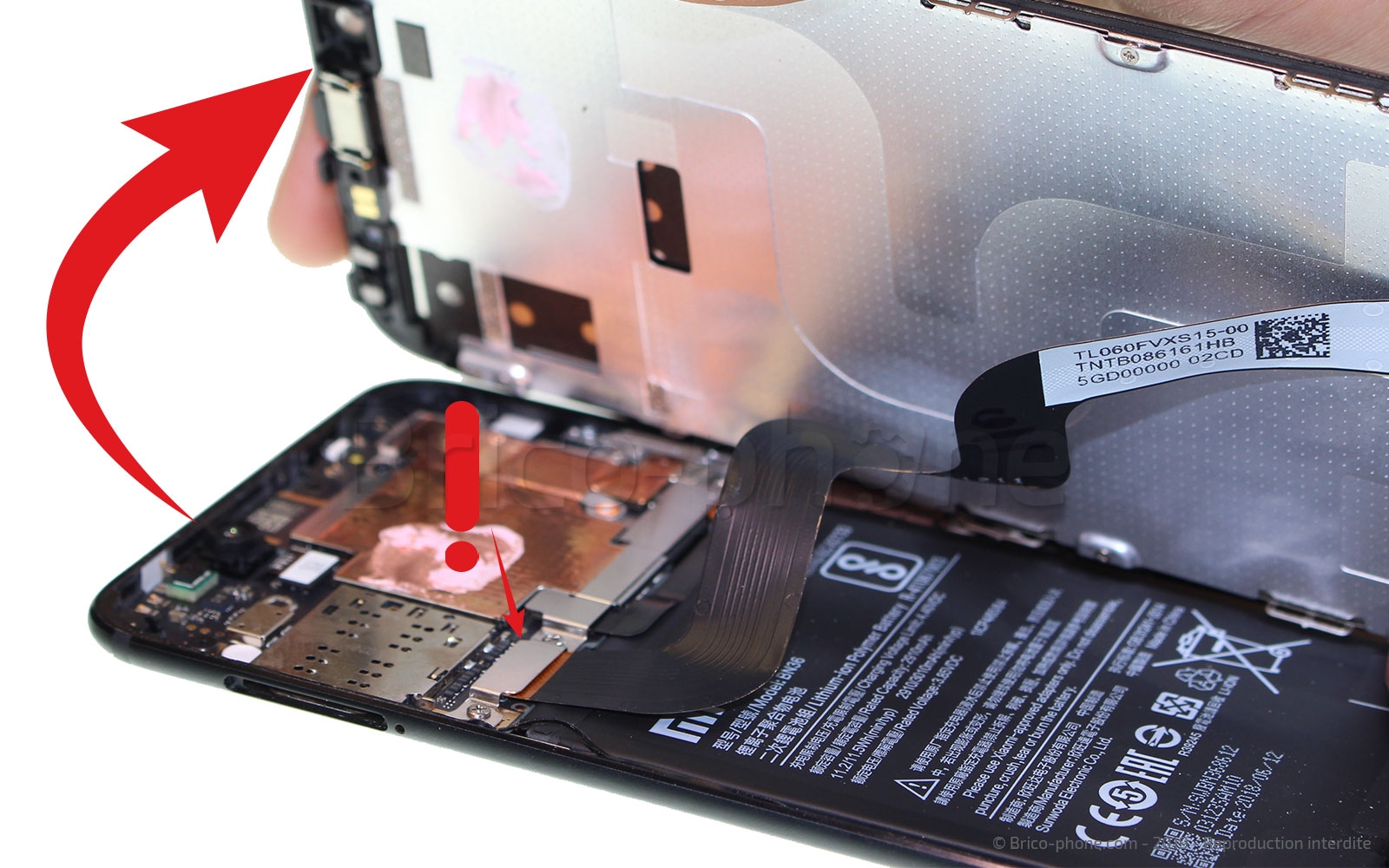 Changement de coque arrière sur Mi A2 photo 2