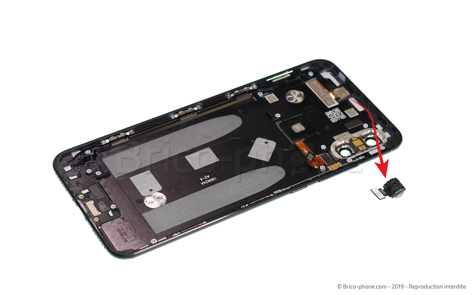 Changement de coque arrière sur Mi A2 photo 2