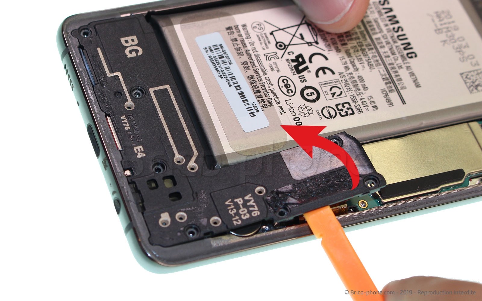 Démontage complet sur Galaxy S10 Plus photo 2