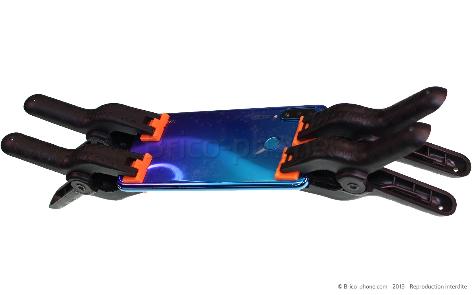 Changement de bloc écran avec batterie sur P30 Lite photo 3