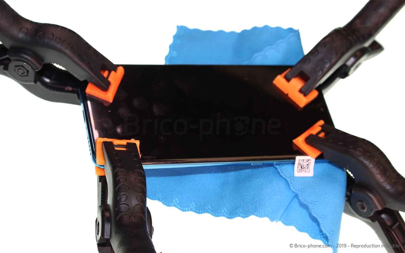 Changement de bloc écran (vitre + LCD) sur P30 Lite photo 4