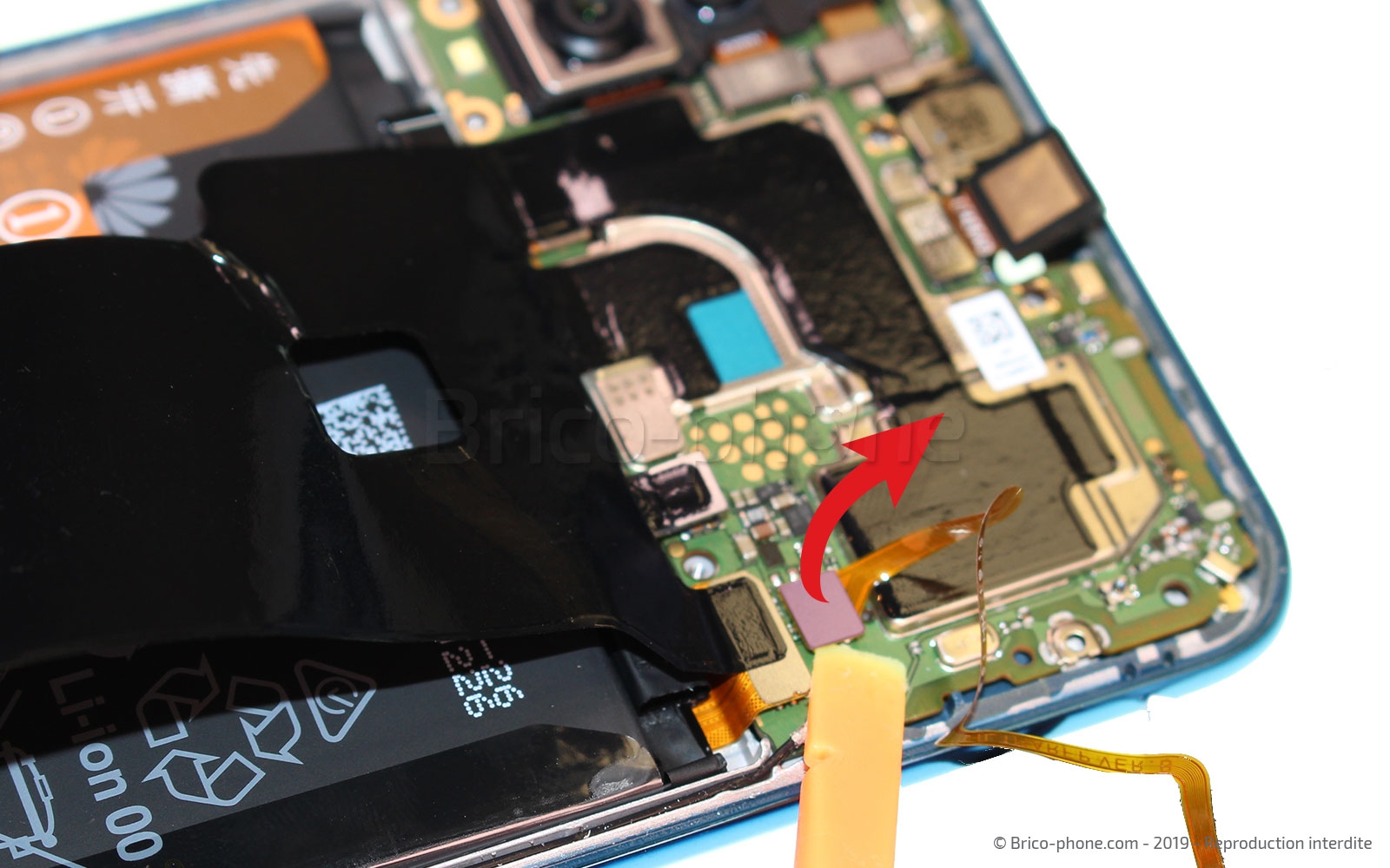 Changement de bloc écran (vitre + LCD) sur P30 Lite photo 2