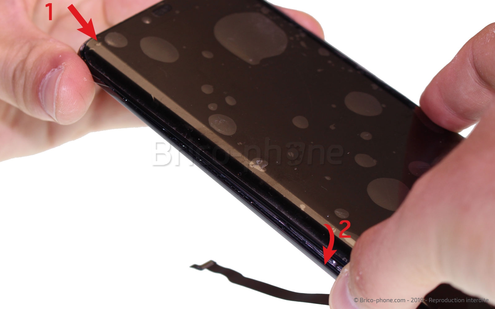 Changement d'écran (vitre+LCD) sur Mate 20 Pro photo 2