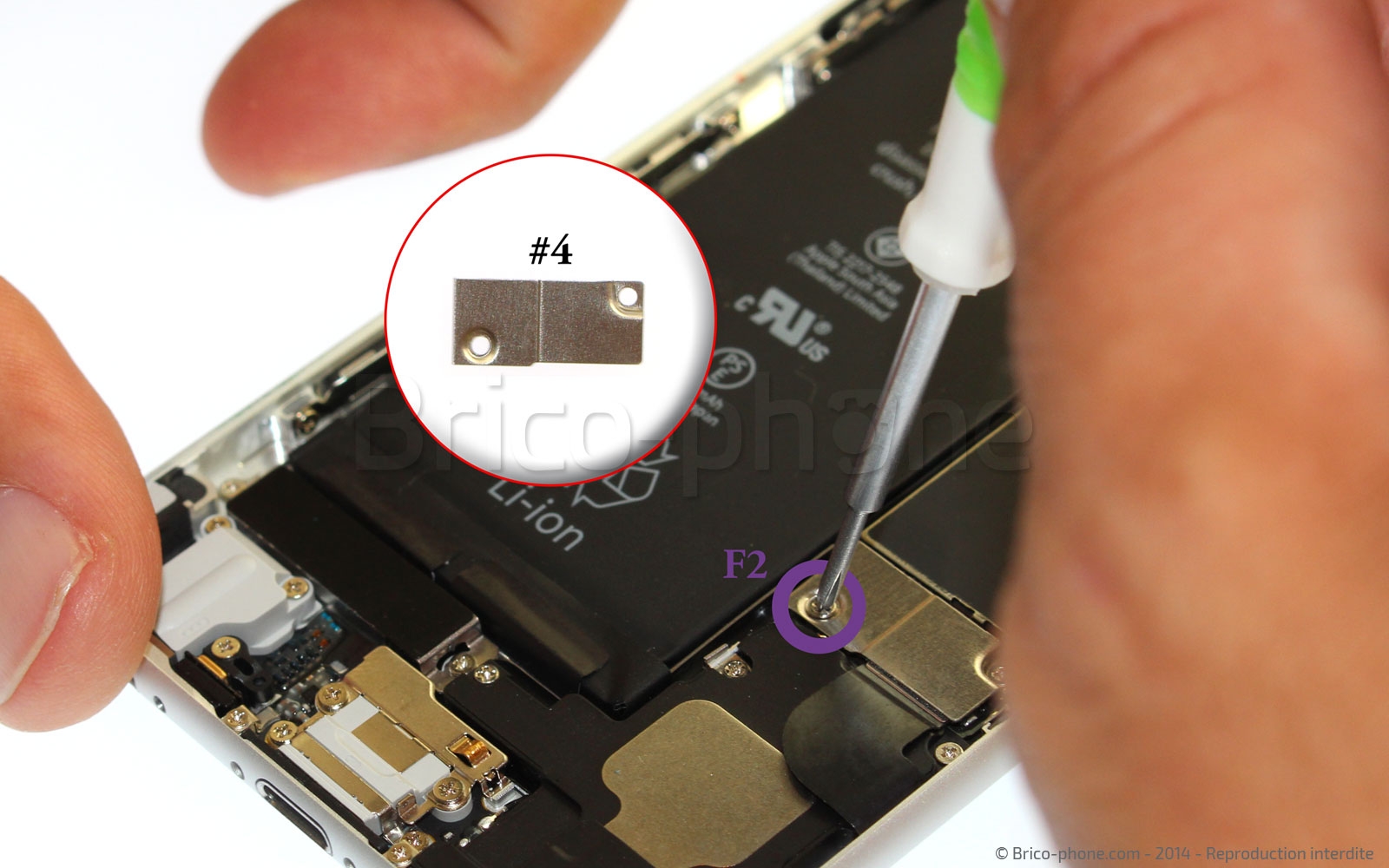 Changement du vibreur sur iPhone 6 photo 2