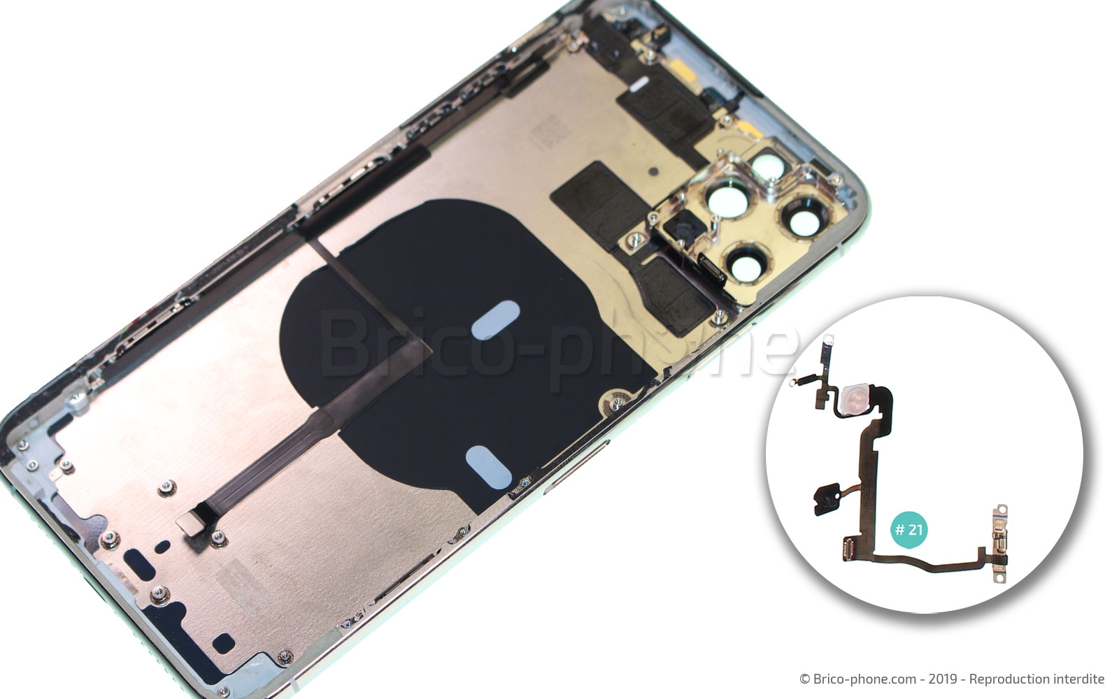 Démontage complet  sur iPhone 11 Pro Max photo 4