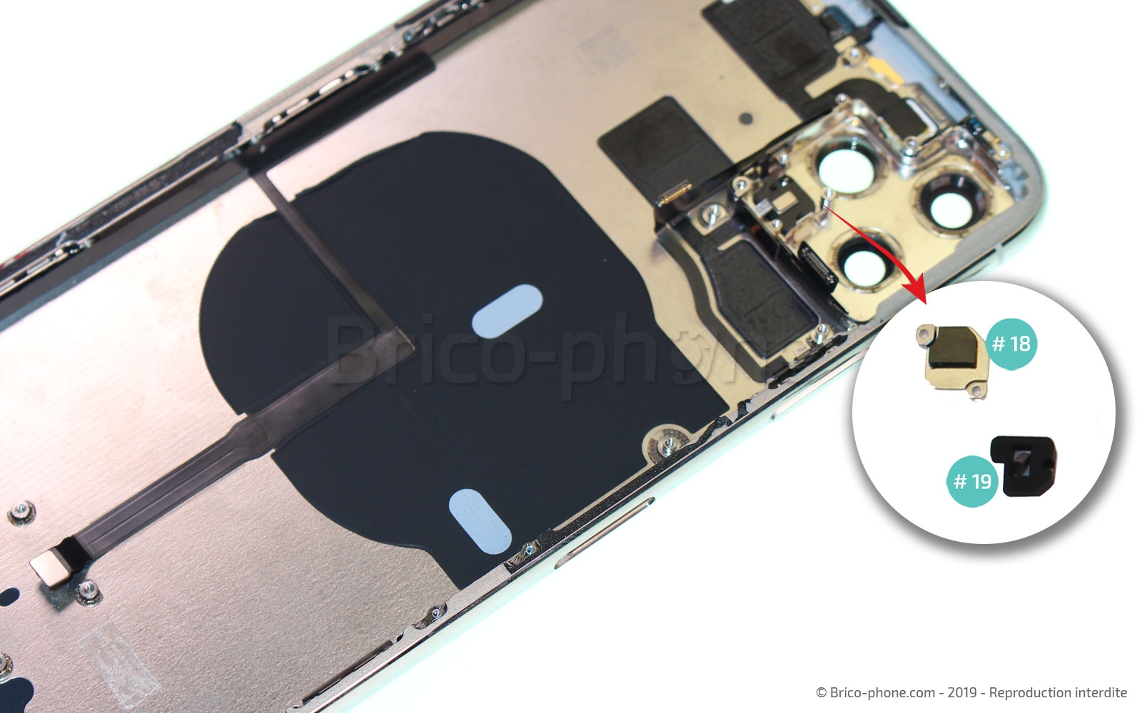 Démontage complet  sur iPhone 11 Pro Max photo 2