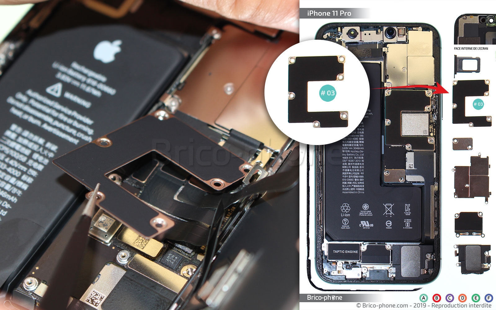 Démontage complet sur iPhone 11 Pro photo 2