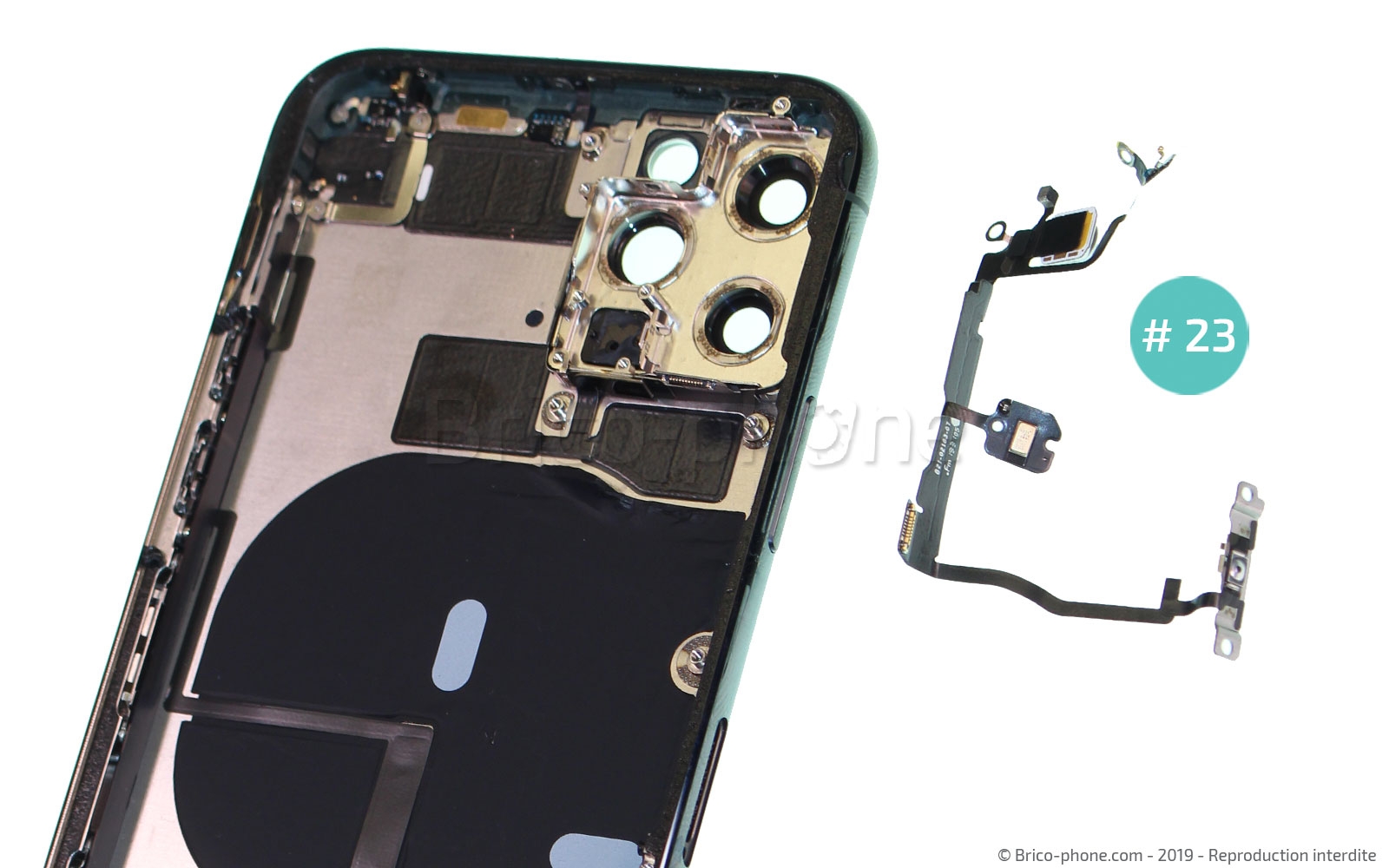Démontage complet sur iPhone 11 Pro photo 4