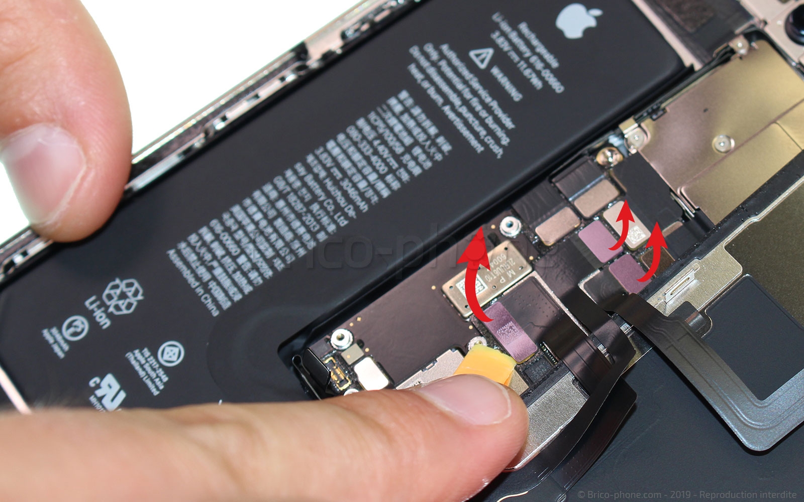 Changement du vibreur Taptic Engine sur iPhone 11 Pro photo 3