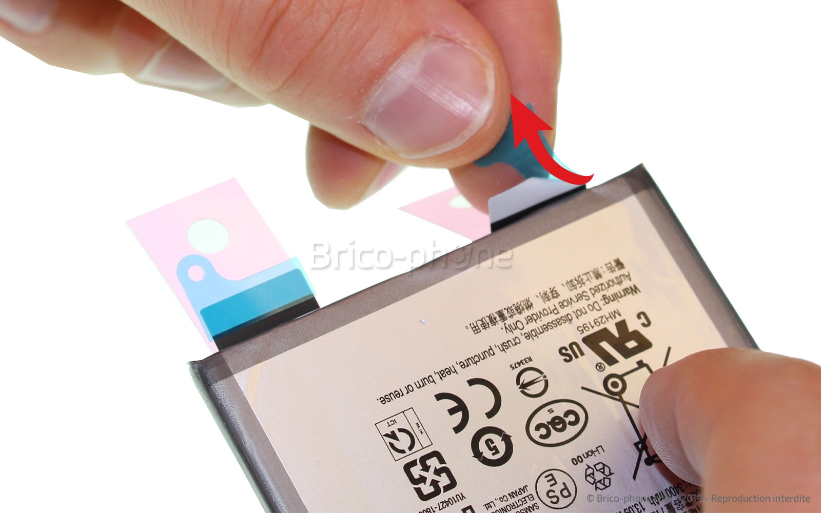 Changement du bloc écran pré-monté sur châssis sur Galaxy A10 photo 2