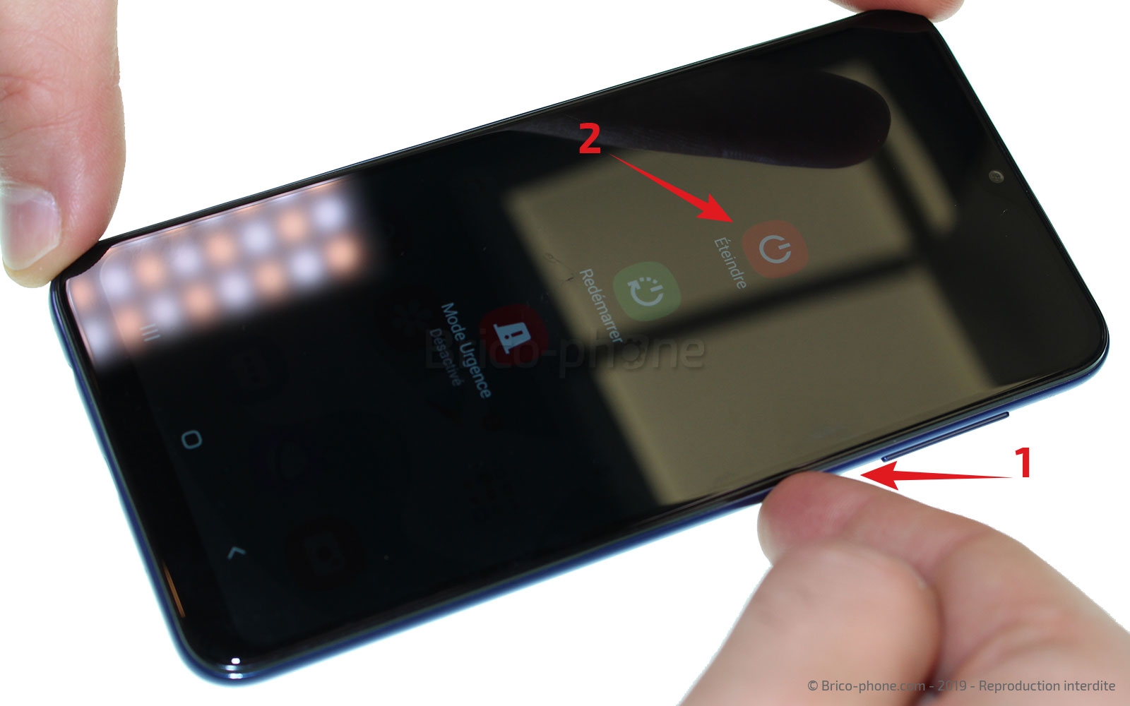 Démontage complet sur Galaxy A10 photo 2