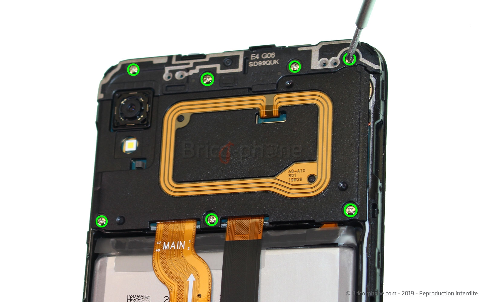 Démontage complet sur Galaxy A10 photo 1